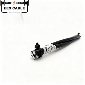 Cavi Aerei Intrecciati <span class=keywords><strong>a</strong></span> 3 Conduttori Bassa Tensione (Cavo ABC LV) Triplex 2/0AWG <span class=keywords><strong>Nassa</strong></span> AAC/ XLPE ASTM B230 - Product Image 1