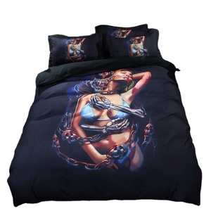 Dệt vải gia đình bộ đồ giường thanh lịch thiết lập sang trọng bông 3d duvet cover <span class=keywords><strong>set</strong></span> - Product Image 1