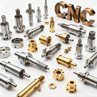 Precision CNC Turned Tiny Brass C36000 Micro Screw Pin 0.8mm Diameter High Tolerance 0.005mm for Watch Movement Assembly