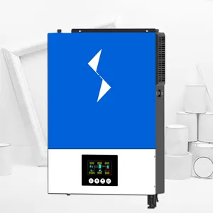 Mppt Hybride Solar Inverter 3.6kw 6.2kw Dc Naar Ac Off Grid Netgekoppelde Omvormers Met Dc 24V 48V Batterij Omvormer