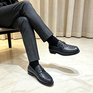 <span class=keywords><strong>Mocasines</strong></span> de lujo para hombre con estampado de cocodrilo y broche de caballo, zapatos formales de cuero, <span class=keywords><strong>mocasines</strong></span> transpirables para hombre - Product Image 6