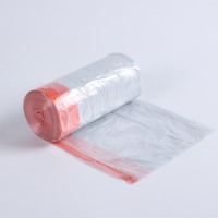 Sacs poubelles robustes en PE avec cordon de serrage, en rouleau, vente en gros d'usine, logo personnalisé disponible