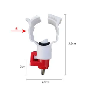 Water Nipple Drinker for Poultry Farm Plastic Nipple Drinker automatic drinking system saving water equipment