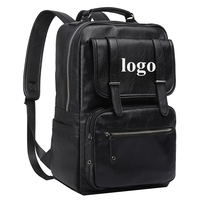Sac à dos professionnel pour homme, résistant à l'eau, avec logo personnalisé, grande capacité, pour ordinateur portable 15 pouces, idéal pour les trajets quotidiens