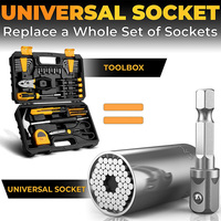 Outil professionnel Offre Spéciale Multi-fonction Perceuse Adaptateur Couple Clé à Douille Universelle Multifonction Rachet Grip Clé