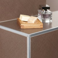 Profilé de bordure carré en aluminium 1 mm anodisé or, étanche et durable, pour carrelage mural de cuisine, salon et escalier