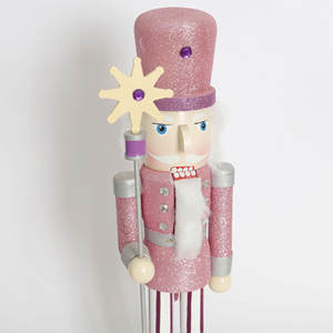 50cm 원목 크리스마스 호두까기 인형 세트, 창의적인 광택 마감 공예 장식, 축제 홈 장식품 및 선물 - Product Image 3