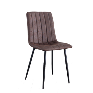 Chaises Salle a Manger Silla de comedor Sillas de terciopelo de lujo para sala de estar Muebles Sillas de piel sintética de PU para comedor - Product Image 4