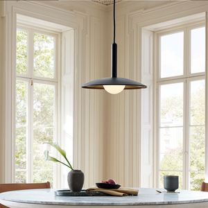 Lustre suspendu en forme de soucoupe volante, style minimaliste nordique, hauteur réglable, pour restaurant, luminaires de luxe spéciaux - Product Image 5
