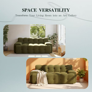 Canapés Modulables Personnalisables ODM/OEM <span class=keywords><strong>en</strong></span> <span class=keywords><strong>Mousse</strong></span> Haute Densité Extensible, Compression Sous Vide, Confortables et Doux, Style Moderne Cloud pour Villa - Product Image 6