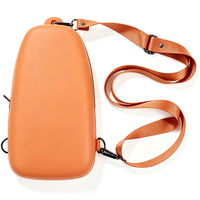 CHINFAI Sac bandoulière compact tendance, nouveau, antivol, en silicone durable avec fermeture éclair, pour hommes et femmes, usage quotidien et extérieur