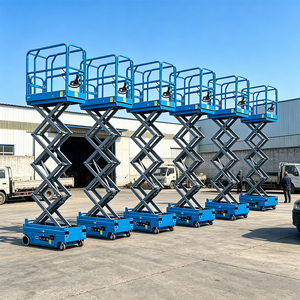 Plataforma Elevadora de Tijera Móvil de 450 kg, 4.8 m - 10 m, Portátil para Construcción Industrial y Almacenamiento, OEM - Product Image 1