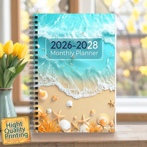 Agenda 2026 Transfronteriza, Planificador <span class=keywords><strong>de</strong></span> <span class=keywords><strong>Tres</strong></span> Años, Formato A5, Encuadernación en Espiral, Papel Forestal <span class=keywords><strong>de</strong></span> 80G, Planificación Semanal - Product Image 2