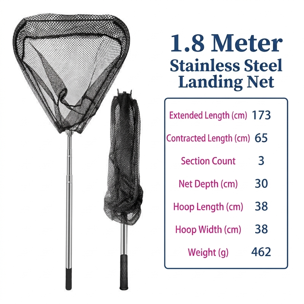 1.8m solid folding  net-manual measurement possible