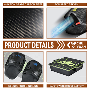 Tabla de Surf Personalizable de Fibra de Carbono SK 72V/50Ah para una Experiencia de Surf Mejorada - Product Image 2