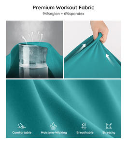 Vractive Großhandel Peach Multi-Sport Gym <span class=keywords><strong>Leggings</strong></span> Damen Mid-Waist Einfarbige Vier-Wege-Stretch-Hose Atmungsaktive Bauchkontrolle ODM - Product Image 4