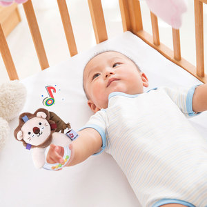 <span class=keywords><strong>Hochet</strong></span> en peluche personnalisé pour bébé <span class=keywords><strong>Hochet</strong></span> design lion mignon Développer la musique de bébé <span class=keywords><strong>hochet</strong></span> en peluche sensoriel 0-12 mois - Product Image 3