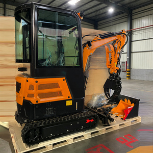 Envío Gratis: Mini Excavadora de 2 Toneladas, CE EPA, Hidráulica, 1T, Excavadora de Orugas Pequeña, Motor para Granja - Product Image 5
