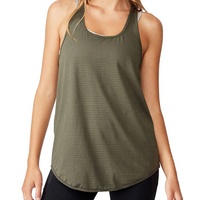 Venta al por Mayor de Camisetas sin Mangas Personalizadas para Mujer, Estilo Urbano, Spandex/Poliéster, Secado Rápido, Ropa Deportiva para Gimnasio y Running