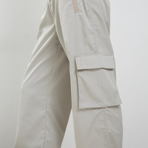 กางเกงคาร์โก้ลำลองสำหรับฤดูใบไม้ผลิ  โลโก้สั่งทำได้ เอวยางยืด ระบายอากาศได้ดี เหมาะสำหรับช่างไม้และนักใช้ร่มชูชีพ - Product Image 3