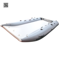 Bateau gonflable à coque ouverte à grande vitesse Goboat/OEM MC330 6 personnes en PVC à vendre