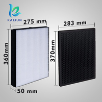 Filter Pengganti Karbon Aktif Hepa OEM Ac2889 Ac2887 Ac2882 Fy2420 Fy2422 untuk Pembersih Udara Philip Seri 2000 2000i