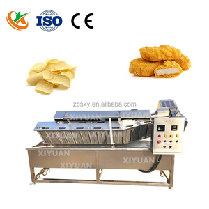 Công Nghiệp Tự Động Khoai Tây Chiên Giòn Khoai Tây Chiên Khoai Tây Chiên Liên Tục Sâu Nồi Chiên Lạc Máy - Product Image 1