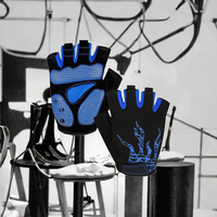 Nuevos Guantes de Ciclismo de Medio Dedo para Bicicleta de Montaña, Guantes Cortos Impermeables para Deportes al Aire Libre y Uso Casual en el Gimnasio