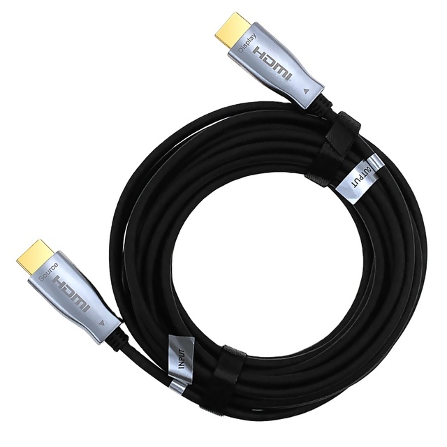 High Quality 10m 20m 30m 40m 50m 60m 100m HDMI 2.0 Cable Support ARC 4K 60Hz 18Gbps Super Speed Active Fiber Optic