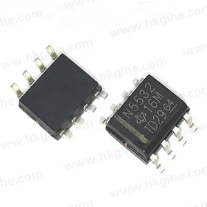 Baru asli Daftar BOM operasional IC NE5532 NE5532DR SOP8 Audio Amplifier chip sirkuit terintegrasi