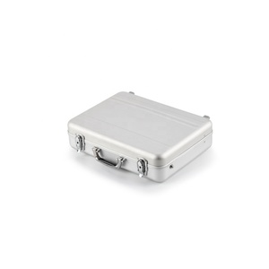 Glary World travel-mallette en aluminium argenté pour ordinateur portable, mallette de style européen, taille personnalisée <span class=keywords><strong>james</strong></span> <span class=keywords><strong>bond</strong></span> - Product Image 2