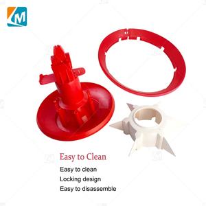 ZZ Turquie ferme projet équipement automatique ligne d'alimentation alimentaire canard poulet dinde Pan Feeder - Product Image 5