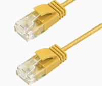 Câble de raccordement Cat6A 10G UTP 28AWG, câble réseau ultra fin, câble de raccordement Cat6A fin
