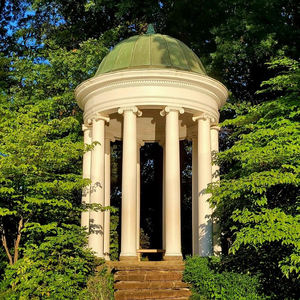 Gazebo en pierre sculptée à <span class=keywords><strong>la</strong></span> main pour décoration extérieure, style européen classique, <span class=keywords><strong>pavillon</strong></span> en marbre - Product Image 4