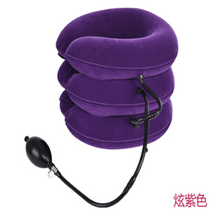 Collarín Inflable de Tracción Cervical, Soporte Manual para el Cuello, para Uso Doméstico, Fitness, Salud y Masajes - Product Image 5