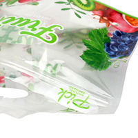 Op Maat Bedrukte Hersluitbare Doorzichtige Supermarkt Voedselbescherming Ziplock Groenten Salade Fruit Plastic Verpakkingszakken