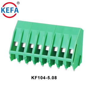 2P 3P Polo 10A verde 45 grado 508mm PCB bloque Terminal sin tornillos bloques conectores - Product Image 1