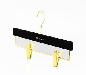 Móc áo vest nhung cao cấp, in logo tùy chỉnh, phủ nhung - Product Image 4