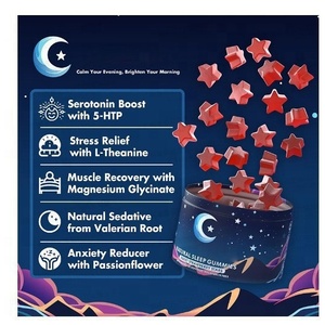 Micro Suplemento Sleep Gummies con Malitol 100% Ácido cítrico vegano 100% Ingredientes naturales para un mejor sueño - Product Image 3