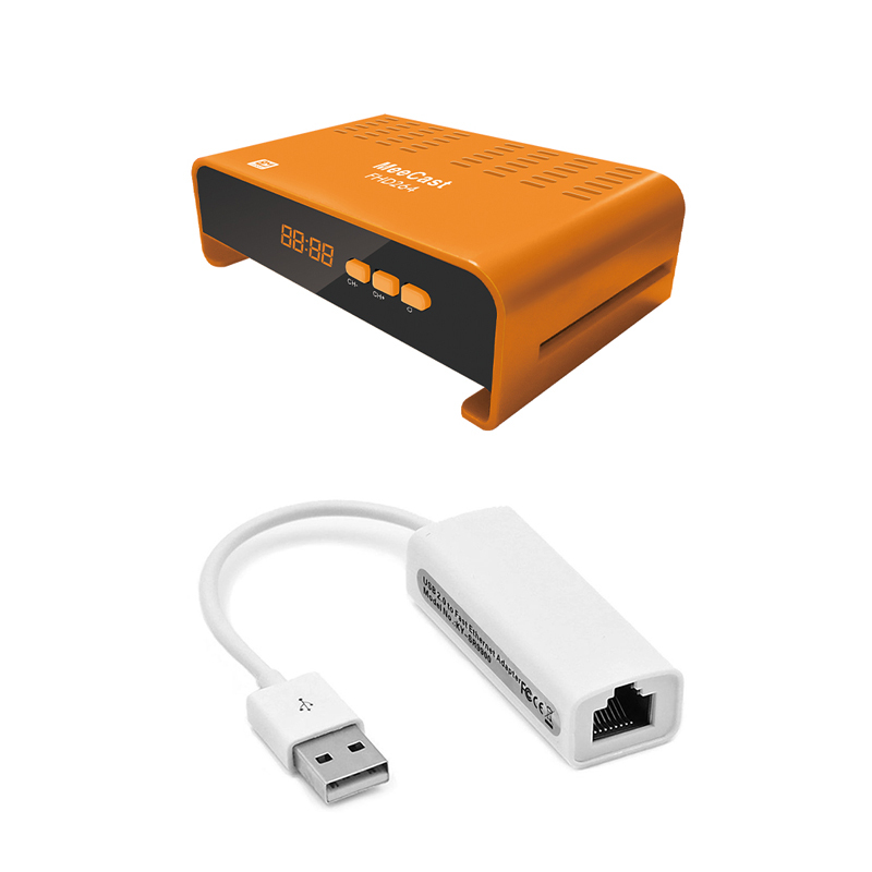 Dongle LAN USB+STB arancione