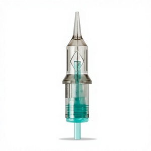 Cartouches d'aiguilles de tatouage de 0,25 mm de diamètre, en acier inoxydable, stérilisées à l'oxyde d'éthylène, jetables, pour le maquillage permanent (PMU) et le tatouage - Product Image 5