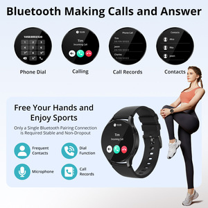 Montre connectée intelligente I28 <span class=keywords><strong>Ultra</strong></span> AI avec écran AMOLED, bracelet en silicone, étanche, surveillance de la fréquence cardiaque, IA intégrée Da-GPT - Product Image 3