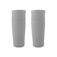Vente en gros de chaussettes de compression à bout ouvert avec protège-tibia et protège-genou et mollets