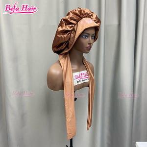 Cuffia da Doccia in Raso di Seta a Doppio Strato Personalizzata con Forte Tenuta alle Erbe per Dormire - Product Image 5