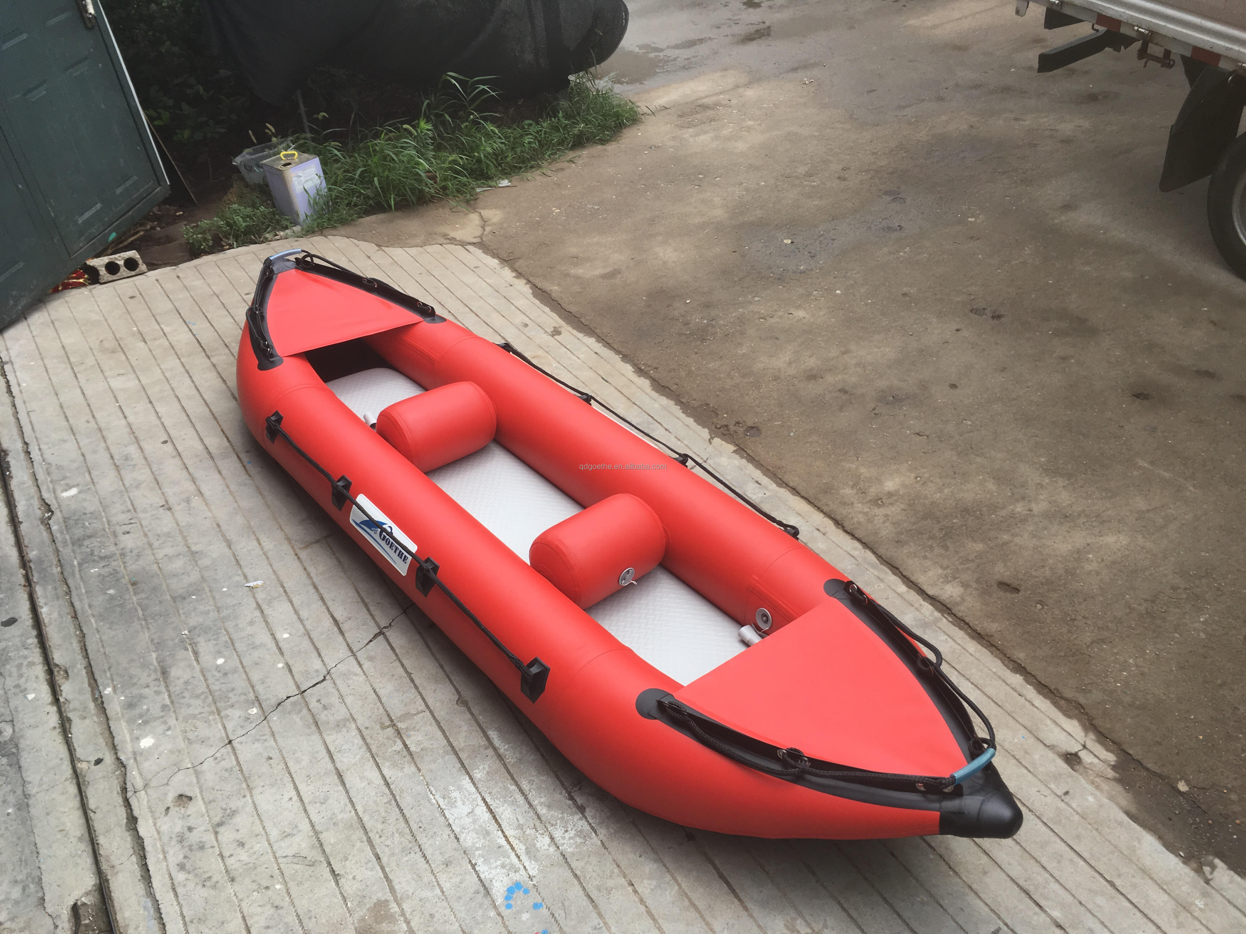 goethe goboat gtka370 12英尺充气船漂流皮划艇船pontoon船钓鱼皮艇