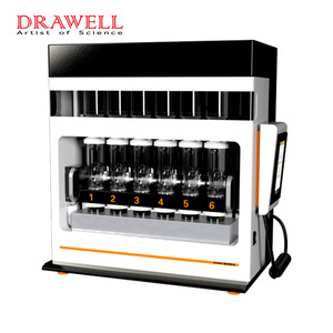 เครื่องสกัดสารแบบ Soxhlet รุ่น DW-SOX606 ยี่ห้อ Drawell ราคา เครื่องวิเคราะห์ไขมันในห้องปฏิบัติการ อุปกรณ์ Soxhlet เครื่องสกัดสารแบบ Soxhlet อัตโนมัติ - Product Image 1