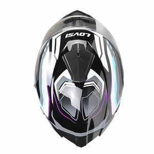 <span class=keywords><strong>Casco</strong></span> de motocicleta de invierno certificado por DOT, marca Black <span class=keywords><strong>Trail</strong></span>, con doble lente, para scooter eléctrico, para las cuatro estaciones, fabricante, venta al por mayor. - Product Image 5