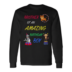 Camiseta de manga larga Circus Birthday Brother Of An Amazing Birthday Boy - Product Image 2