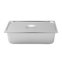 Cuisine Restaurant Ustensiles Hôtel Buffet 1/1 Taille En Acier Inoxydable Standard Conteneur De Stockage Des Aliments GN Pan