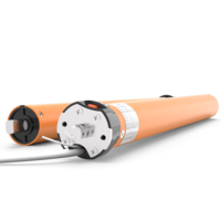 Motor de Persiana Enrollable Automático con Control Remoto Electrónico, Aluminio, Tuya WiFi, Control Inteligente para Ventana Francesa